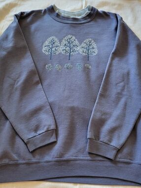 Vintage Top Stitch By Morning Sun Crewneck Sweatshirt Size Medium
